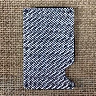Men's Carbon Fiber RFID Blocking Utility Wallet
