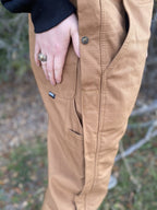Men's Berne Bib In Tan - B415BD - Blair's Western Wear Marble Falls, TX