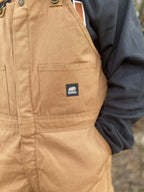 Men's Berne Bib In Tan - B415BD - Blair's Western Wear Marble Falls, TX