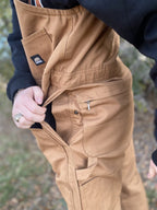Men's Berne Bib In Tan - B415BD - Blair's Western Wear Marble Falls, TX