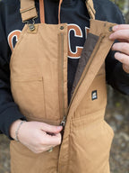 Men's Berne Bib In Tan - B415BD - Blair's Western Wear Marble Falls, TX