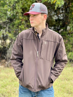 Men's Jacket - 10023330 - Ariat Brown Wind and Water Resistant Lightweight - Blair's Western Wear - Marble Falls, TX