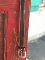 Men's Chocolate Brown Tooled Leather Western Belt - IB1008B - Blair's Western Wear Marble Falls, TX