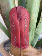 Men's Navajo Bison & Fool's Goat Square Toe Western Boot