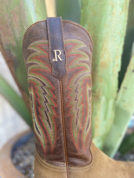 Men's Roughout Square Toe Western Boot
