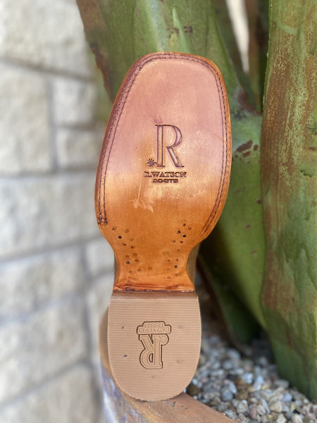 Men's Roughout Square Toe Western Boot