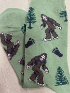 Men's Bigfoot Socks in Green/Brown - SSM1423MOS - Blair's Western Wear Marble Falls, TX