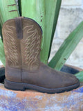 Men's Soft Toe Slip-Resistant Western Work Boot