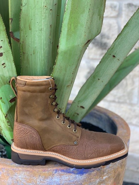 Men's Steel Toe Lite Cowboy Lacer Work Boot