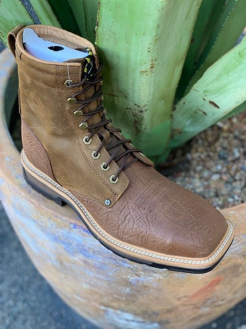 Men's Steel Toe Lite Cowboy Lacer Work Boot