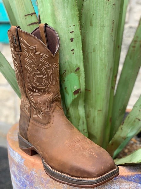 Men's Steel Toe Square Toe Western Work Boot
