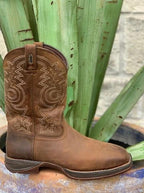 Men's Steel Toe Square Toe Western Work Boot