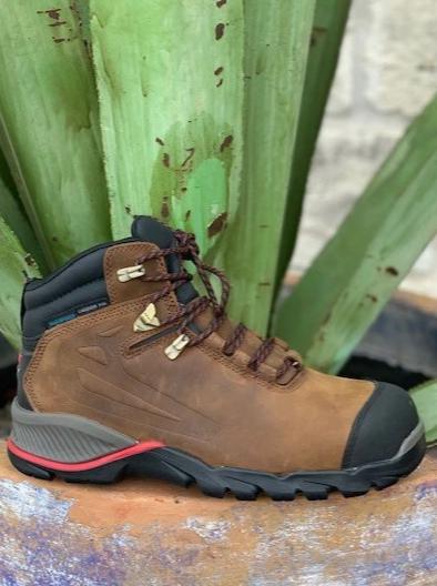 Men's Steel Toe Waterproof Rebar Off-Road Work Boot