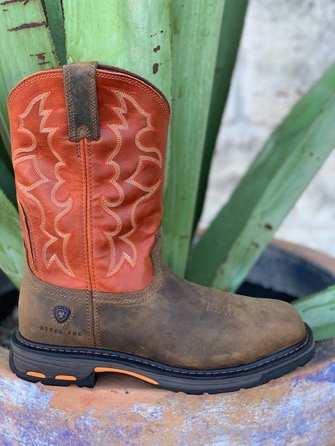 Men's Steel Toe Western Work Boot