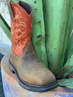 Men's Steel Toe Western Work Boot