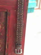 Men's Western Brown & Tan Leather Tooled Belt - N2414708 - Blair's Western Wear Marble Falls, TX