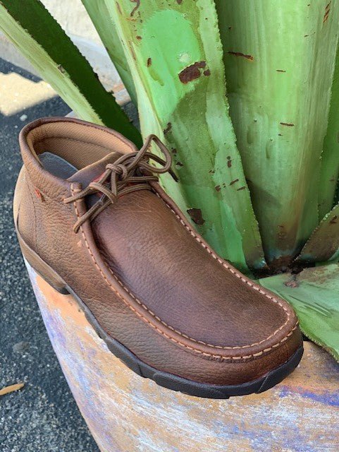 Men's Twisted X Brown Chukka Driving Moccasin