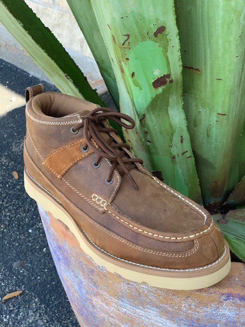 Men's Twisted X Oiled Saddle Driving Moccasin