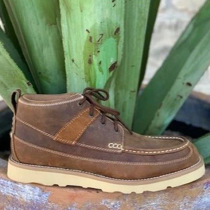Twisted X cowboy western casual leather driving moccasin shoes MCA0007