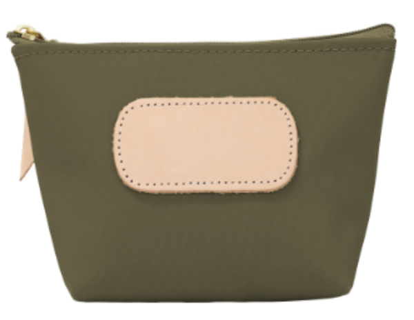 Olive  Canvas Jon Hart Chico Pouch - Blair's Western Wear Marble Falls, TX