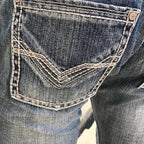 Rock and Roll Pistol Fit Straight Leg Jean - M1P5137