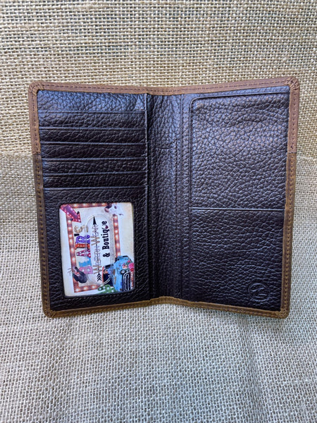 Men's Checkbook Wallet - E80299