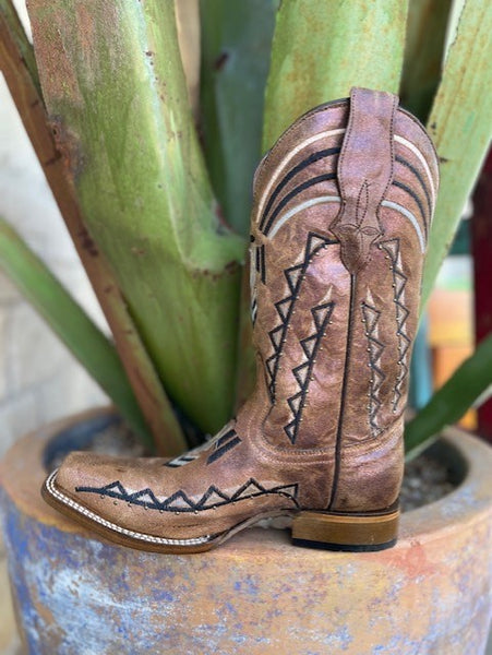 Ladies Aztec Embroidered Boot by Corral - L2017 - Blair's Western Wear Marble Falls, TX