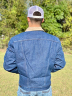 Men's Blanket-Lined Denim Jacket
