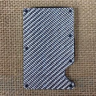 Men's Carbon Fiber RFID Blocking Utility Wallet