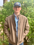 Men's Cinch Canvas Western Jacket olive - 1505001