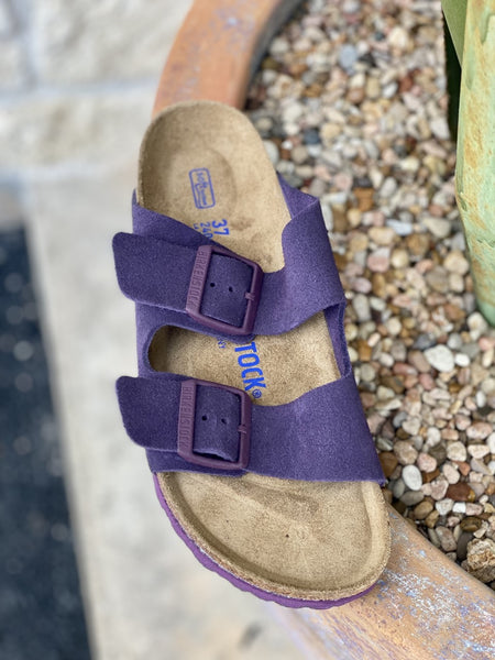 Women's Birkenstocks Purple Arizona Sandal - 10121265 - Blair's Western Wear Marble Falls, TX