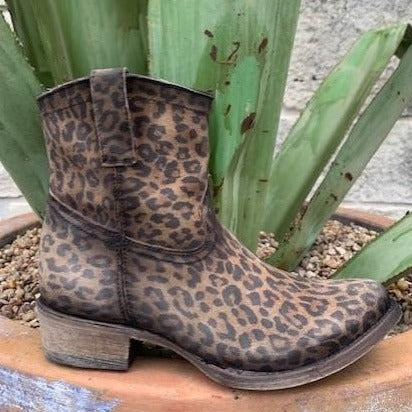 Leopard bootie - Blair's Western Wear Marble Falls, TX