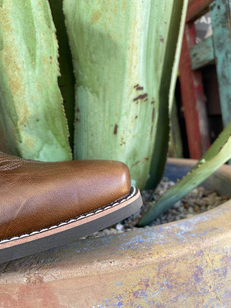 Men's Western Ariat Boot in Black & Brown Full-Grain Leather - 10040353 - Blair's Western Wear Marble Falls, TX
