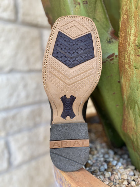 Men's Western Ariat Boot in Teal & Chocolate - 10040273 - Blair's Western Wear Marble Falls, TX