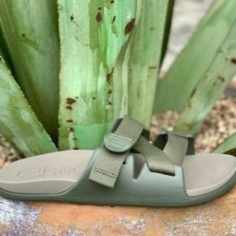 Men's Chaco's Chillo's Slide in Fossil - JCH1077321 - Blair's Western Wear - Marble Falls, TX