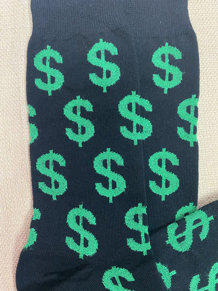 Men's Money Socks $$$ - MNC817 - Blair's Western Wear Marble Falls, TX