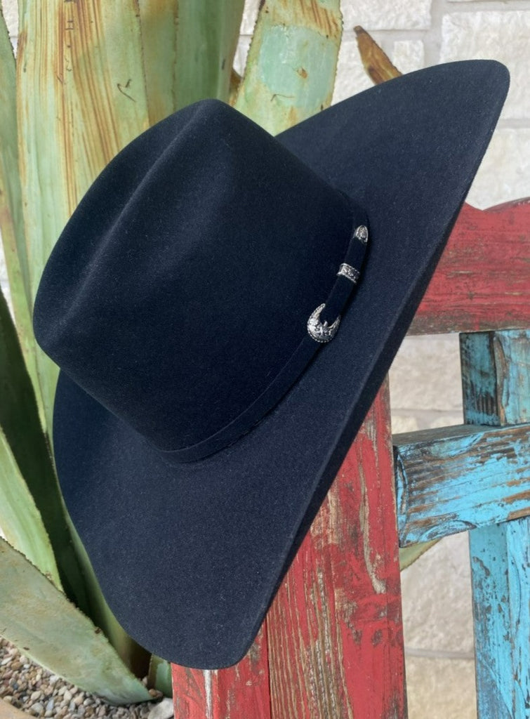 Resistol Cody Johnson The SP Black Cowboy Felt Hat - Blair's Western Wear Marble Falls, TX