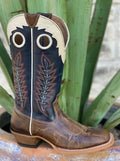 Ariat Men's Buckaroo Tall Top Brown Square Toe Boot - 10029694