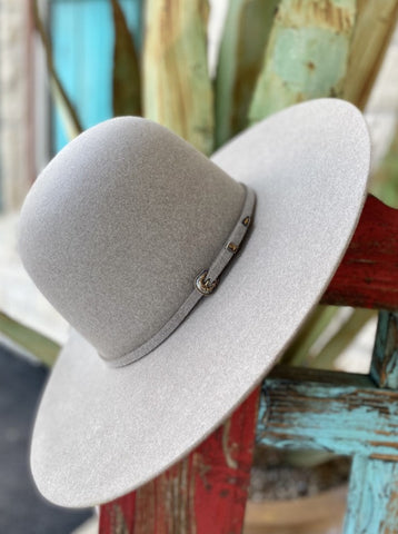 Serratelli Cowboy Stone Waco Open Crown  Felt Hat - Blair's Westerm Wear Marble Falls,TX