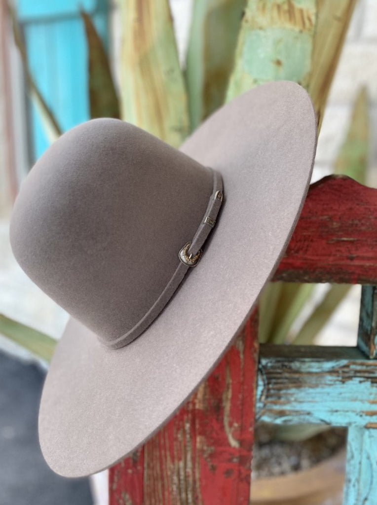 Serratelli Peak Nutmeg Cowboy Open Crown Felt Hat - Blair's Western Wear Marble Falls, TX