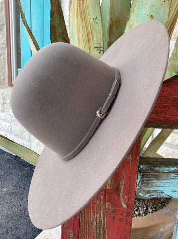 Serratelli Waco Nutmeg Cowboy Open Crown Felt Hat - Blair's Western Wear Marble Falls, TX