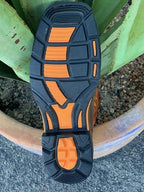 Men's Soft Toe Wide Square Toe Western Work Boot