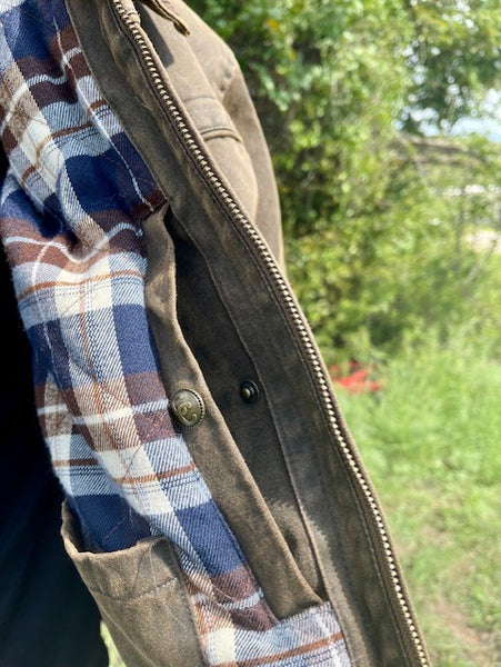 Men's Cripple Creek Bombed Leather Jacket - CW2307 - Blair's Western Wear Marble Falls, TX
