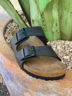 Birkenstock Arizona Black Birko-Flor Sandal