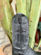 Men's Horse Power Black Caiman Boot - HP8002 - Blair's Western Wear Marble Falls, TX