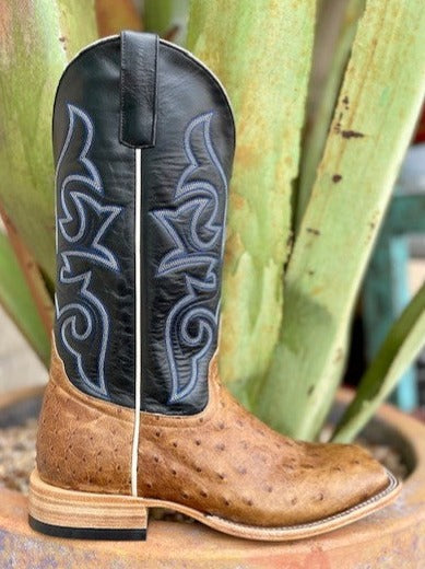 Men's Horse Power Full Quill Ostrich Skin Western Boots - HP8017 - Blair's Western Wear Marble Falls, TX 