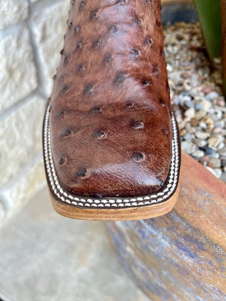 Men's Horse Power Ostrich Skin Western Boots - HP8001 - Blair's Western Wear Marble Falls, TX