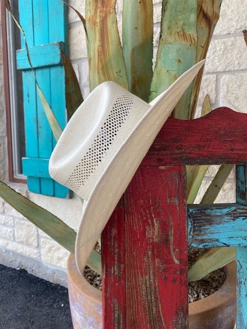Twister 20X Shantung Cattleman Straw Hat