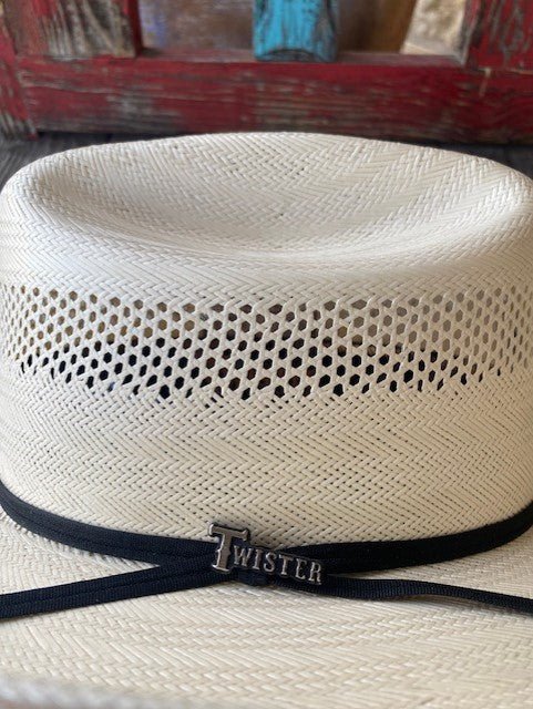 Twister 20X Shantung Cattleman Straw Hat