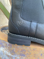 Women's Ariat Wexford Black Waterproof Slip-On Boot